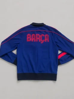 Barcelona Trainingsjacke | Vintage | Nike | M | slim fit | Blau Rot