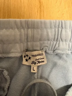 99Based Star Shorts Hellblau, Gr. L