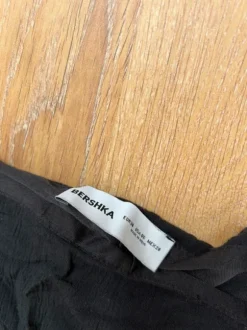 Bershka Boho Skort schwarz Größe M 38