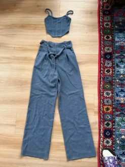 Bershka H&M Zweiteiler Selbst Eingefärbt