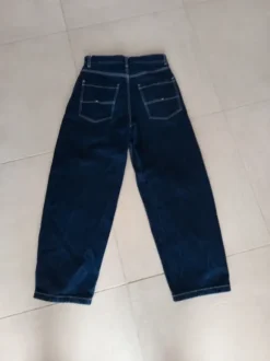 Bershka Jeans Baggy Gr 36 dunkelblau