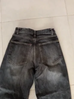 Bershka Jeans Baggy Gr 36 schwarz