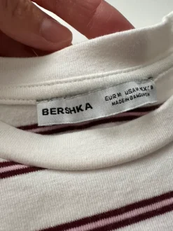 Bershka T-Shirt M * gestreift * Y2K