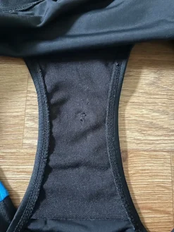 Bikini schwarz blau