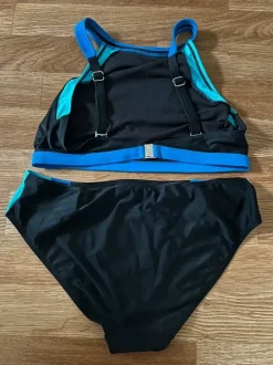 Bikini schwarz blau