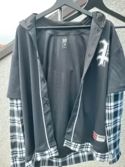 Black Squad Kapuzenjacke Hemd Gr.M