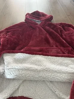 Blanket hoodie oversized wearable blanket hoodie teddy hoodie one size