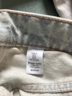 Blaue Baggy Jeans