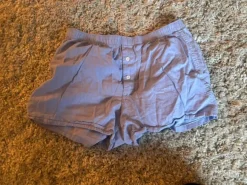 Blaue Hose