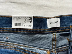 Blaue Jeans Shorts Mustang