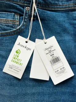 Blaue Jeans Shorts Mustang