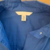 Blaue Oversized Damen-Hemd, Größe XS!
