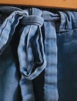 Blaue Shorts Jeansoptik