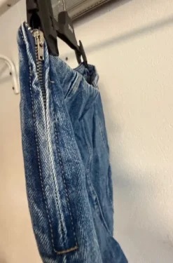 Blaues Jeans-Skort