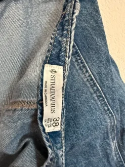 Blaues Jeans-Skort