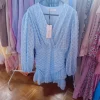 Blaues Kleid
