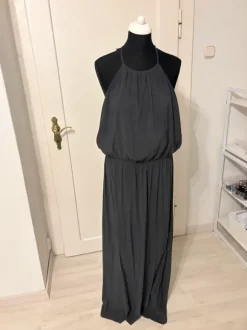 Blaues Kleid mit Spitze H&M Gr.42
