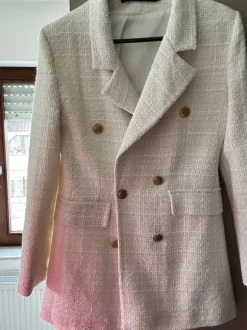 Blazer Creme weis