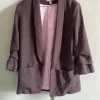 Blazer geraffte Ärmel