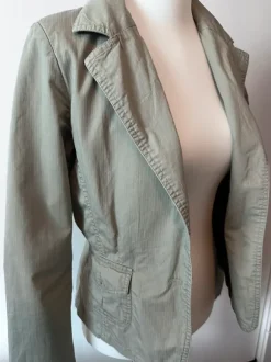 Blazer, helles olivgrün