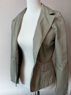 Blazer, helles olivgrün