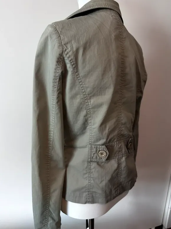 Blazer, helles olivgrün
