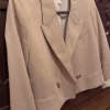 Blazer H&M beige XS Viskose Jacke
