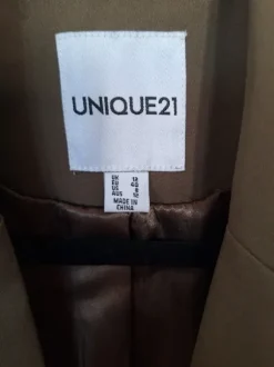 Blazer olivgrün lang