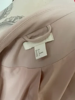 Blazer rose pâle