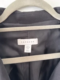 blazerkleid topshop 40 l schwarz