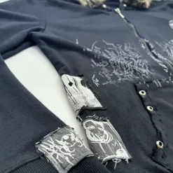 Bliss Fur Zip Hoodie - One of One
