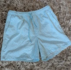 Blumen Blümchen Muster Badeshort Badehose