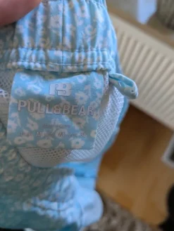Blumen Blümchen Muster Badeshort Badehose