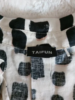 Bluse von Taifun aus Leinen