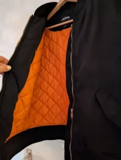 Bomberjacke schwarz