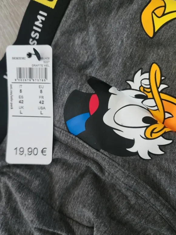 Boxershorts Intimissimi Dagobert Duck Gr.L
