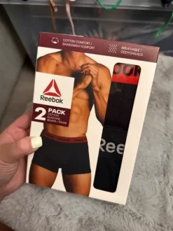 Boxershorts Set 2 Stk schwarz schwarz/rot