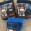 Boxershorts Webboxer 6 Stück Unterhosen Schwarz Rot Blau XL