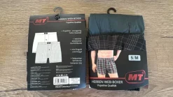 Boxershorts Webboxer 8 Stück Unterhosen Schwarz Rot Blau M