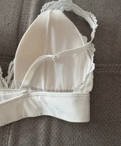 Bralette in Spitze weiß