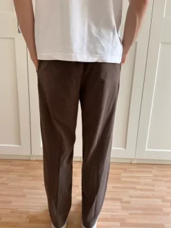Braune Stoffhose von H&M
