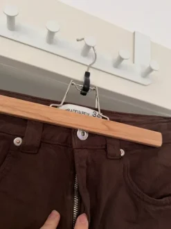 Brauner Jeans Skort