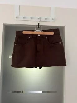 Brauner Jeans Skort