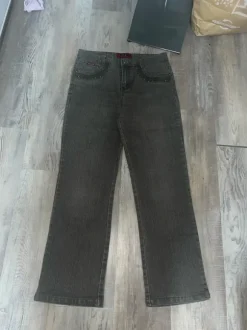 Brown Y2K Bootcut Jeans