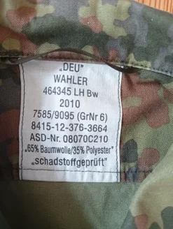 Bundeswehrjacke Feldbluse