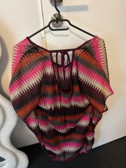 Bunte Strandbluse
