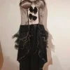 Burlesque Tänzerin Kostüm Verkleidung ca Gr. L