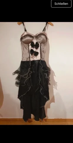 Burlesque Tänzerin Kostüm Verkleidung ca Gr. L