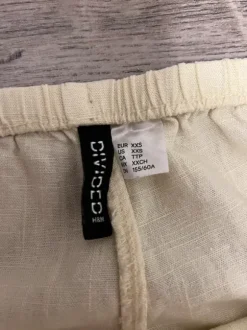 Butter Yellow Leinenhose, H&M