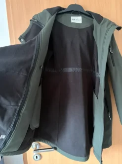 C&A Mama Softshell Jacke Umstandsjacke Gr 36 Khaki